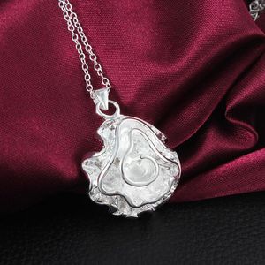 Sets hoogwaardige 925 sterling zilveren Rose Set sieraden set DFMSS243 gloednieuwe fabriek directe verkoop 925 zilveren ketting armband oorbel ri