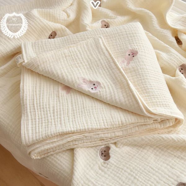 SETS INS KOREAN BABY SIXLAYER COBLET COVERNE BOURDE BORDERIE BURNE BURNE BURS SWADDLE COUVERTES DE COURTRE DE COURTRE DE LIT