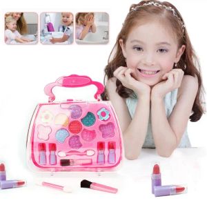 Sets Kids Girls Princess Party Dekselset Simulatie Dekeltafel Make -up speelgoed Cosmetica Doe op Play Kit