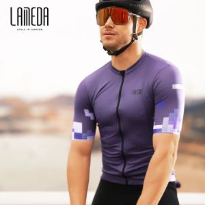 SETS LAMEDA CHORD CYCLING JERSEY PRO CHIRTS MEN'S MENS VINTAGE BUCKABLE BICYLE VIOKINE VOYAGE ROUTE MALON MALLOT MAILLOT VIES SPORT