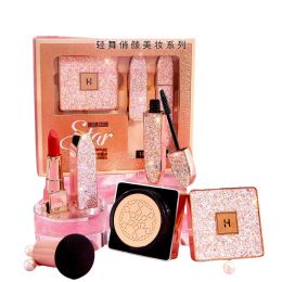 Sets Make-up set box luchtkussen BB cream concealer lippenstift lippenstift mascara cosmetische make-up set