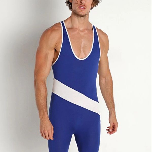 Sets Men Wrestling Singlets Traje Running SpeedSuit Boxing Unpista Molcadas Molteas Mesives Portes de ropa Cambio de ropa Singleta