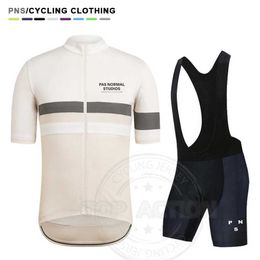 Ensembles NOUVEAU 2023 PNS Summer Suit Team Game Jersey Vêtements de cyclisme à manches courtes pour hommes Confortable et respectueux de l'environnement Z230130