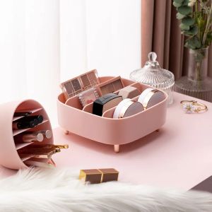 Stelt nieuwe make -up organizer verstelbare opbergdoos in voor wenkbrauw potlood lipstick eyeliner opbergdoos display houder