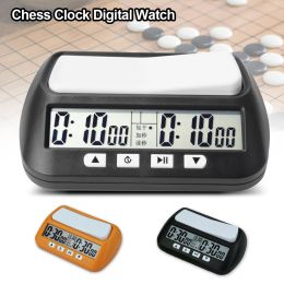 Stelt nieuwe professionele schaakklok Digital Watch Count Up Down Timer Board Game Stopwatch Sports Electronic Competition Board Game