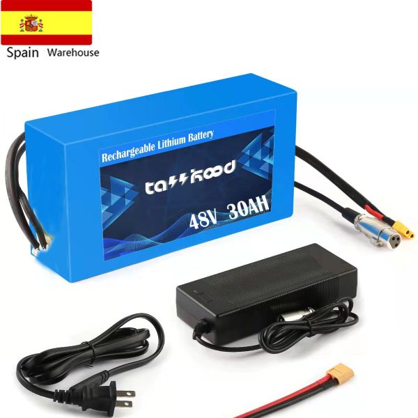 No establece impuesto a la Batería de la UE Ebike 48V 52V 30AH 15AH 20AH 1000W 2000W 18650 ADULTOS E Bike Lithium Ion Bateria Pack Electrica Bateador