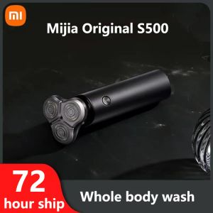 Stelt origineel Xiaomi Mijia elektrisch scheerschoener Razor S500 S500C scheerbaar trimmer mes voor heren droge natte hine scheren