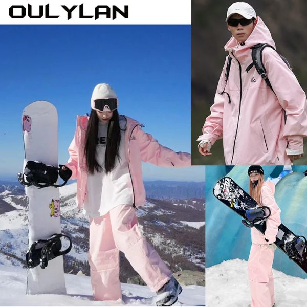 Ensembles oulylan New Skiwear Snowboard and Snowboard Tops Pantal