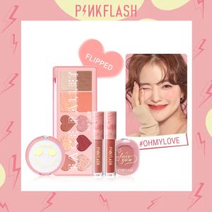Ensembles Pinkflash 5 PCS MAVALUP Set Eyeshadow Lipstick Soft Blush Huile Contrôle Poudre Poudre Natural Face Cosmetics Kit