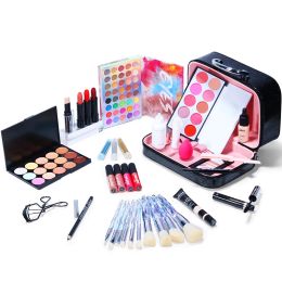 Sets PopFeel 856pcs Kit de maquillaje Cosmetics Makeup for Women Eyeshadow Lip Gloss Lipstick Corcealer Beauty Makeup Products Maquiagem