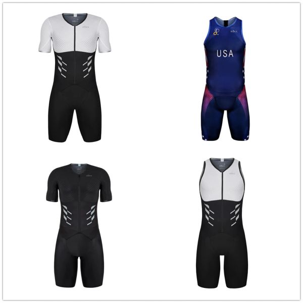 Sets Roka Triathlon Suit Cycling Jersey Men 2022 Cycling Skinsuit Jumps Colt Collants de cyclisme Summer