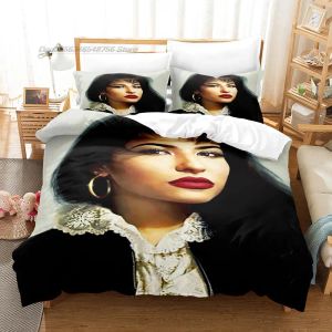 Ensemble Selena Quintanilla Liberdding Single Twin Full Full Queen King Size set Aldult Kid Bedroom Duvetcover Set 3D Print 030