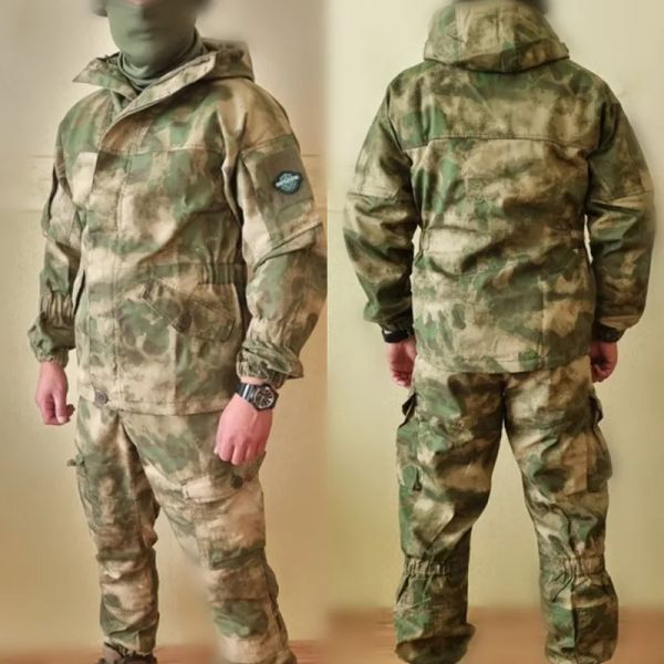 Ensembles / combinés nouveaux uniformes militaires tactiques ensembles spéciaux Forces spéciales Russie Gorka3 Airsoft Combat Battledress Uniform Working Clothing Plus Size