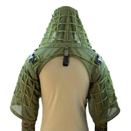 Ensembles / combinaisons Super respirant Ghillie Suit Foundation, Sniper Tog Ghillie Base pour Airsoft, Paintball, Tactique, Nylon en maille complet, Light