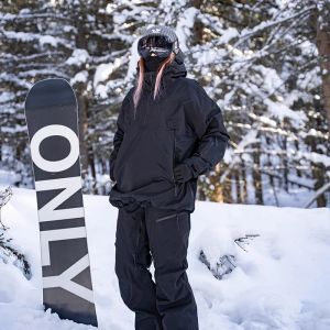 Ensembles TERROR Snowboarding Vêtements de ski professionnels Costume pour hommes Pull Veste de ski Hommes et femmes Couples 3L Coupe-vent Porter Chaleur