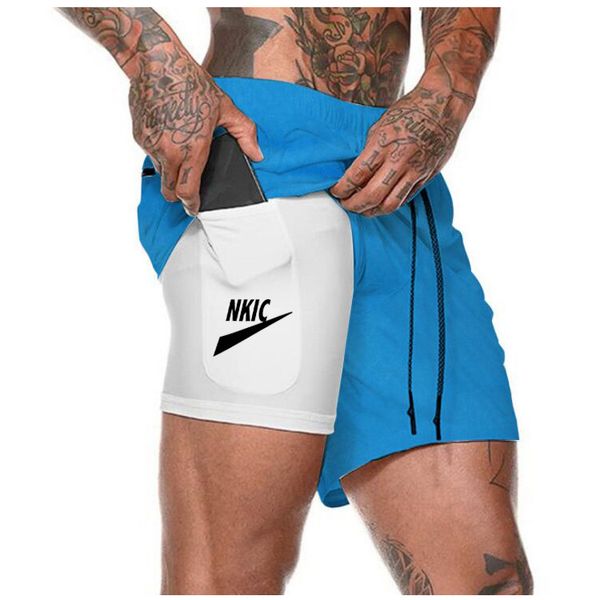 Gymnases d'été entraînement Short rouge mâle respirant maille séchage rapide vêtements de sport survêtement plage marque LOGO imprimer hommes Fitness musculation Shorts