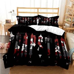 Sets Trapstar London Fashion Digital Printing Libert Set Couette Cover Couetter Bed Single Twin Full Queen Youth Kids Girl Boys Cadeau