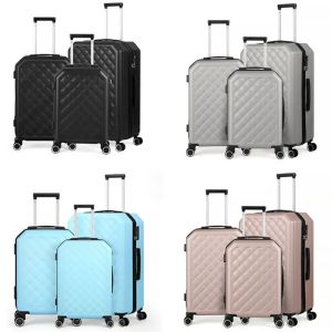 Sets tsa Case Sliver koffer 3 -koppig set jurk trip cabine mannen grote bolsos y maletas carryons bagage