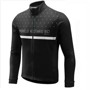 Sets Wholesale3 stijl! Winterfleece Morvelo teamfietskleding / winterthermische Pro Cycling-kleding / fleece-kleding met lange mouwen