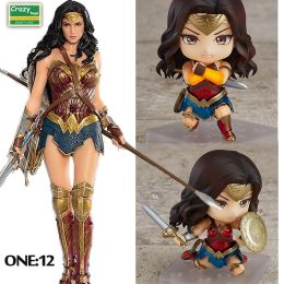 Sets Wonder Woman Artfx Statue Toys Crazy Toys 1:12 Figura de acción Anime 818 Hero's Edition Model Collection Toy Doll Currato de regalo de cumpleaños