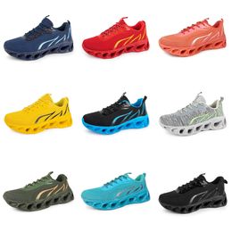 Sept chaussures classiques Running Gai Men Women Platform Shoes Pink Beige Yellow Black Navy Red Red Purple Sneakers Trainers Outdoor 5