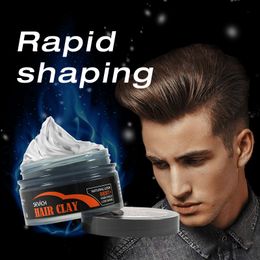 Sevich 100g Hair Clay Crème de cheveux durable pour les hommes HEIR MODELLES STRONDES Longueur Hold Low Shine Style Styling Couleur 2 Couleur