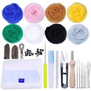 Naaiende noties Tools 1 Set van Wol Felt Needle Tool Kit DIY FELTER MAT CRAFT NEUMMERKTERS SETS SUPERS1