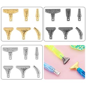 Naaiende kennisgeving Tools 1 Set DIY Handgemaakte Craft Diamond Schilderen Kruissteek Accessoires voor Metalen Punt Boor Pen Tip