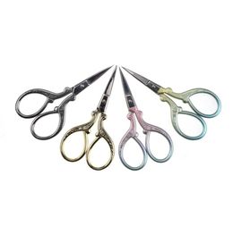 Outils de notions de couture 4 couleurs de petits ciseaux de point de croix broderies femmes tailleurs artisanat accessoires d'outils de bricolage6302251