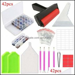 Couture Notions Outils Vêtements 5D Diamant Peinture Aessories Adts Enfants Décor À La Maison Point De Croix Rapide Kit Outil 2021 Diy Art Drop Delivery 0Dl3