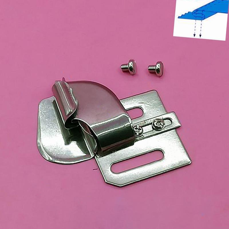 Notions & cutting tools: Double-Sided Lap Seam Folder for Industrial Machine Crimping and Patchwork Attachment Needle Sewing