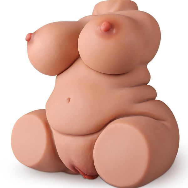 Sex Doll Jouets sexuels masculins avec gros cul et seins, chatte de poche jouets sexuels adultes pour hommes masturbation, masturbateurs masculins avec 12,5 LB de chair réaliste texturé vagin anal hommes