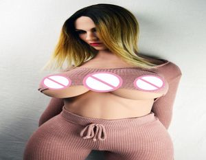 Muñecas sexuales Silicona real Cabeza de muñeca sexual 163 cm Esqueleto de alta calidad Big Ass japoneses para adultos Anal Vagina amor Robot2911939