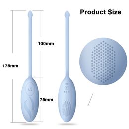 Sexo balas de huevo Mini vibrador huevos juguetes para mujeres productos para adultos Kegel simulador bolas vaginales pareja vibrador control remoto 0928