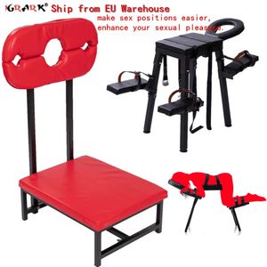 Muebles sexuales BDSM Bondage Silla sexual Muebles Juguetes para hombres Parejas Posiciones Ajuste Octa-garra Marido Esposa Orgasmo Montar Adulto SM Herramientas 231130