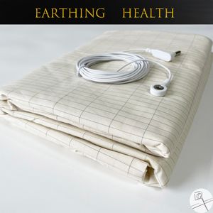 Sex Furniture Drap-housse de mise à la terre pour lit king size en fibre d'argent conductrice anti-ESD anti-rayonnement électrostatique 230825