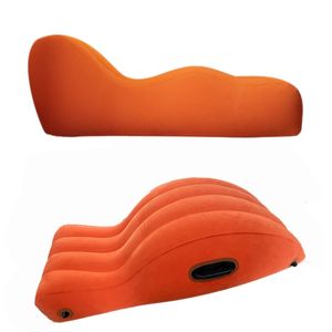 Muebles sexuales, sofá cama inflable para hombre, silla Bondage, almohada de aire, juegos de pareja, tumbona erótica, juguete Bdsm, silla de amor