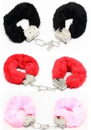 Sex Furry Fuzzy Hands Beperkingen Sekse bondage -producten Ankle Roleplay Night Party Game Gift S Slaven Sex Toys voor paar C181127018491906