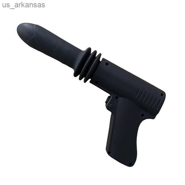 Sex Gun machine Consolador telescópico Vibrador Automático Up Down Masajeador Punto G Empuje Retráctil Coño juguete Juguetes sexuales para mujeres L230523