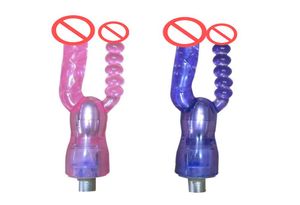 Sex Machine Accessoires Dubbele Hoofd Anale Dildo Masturbatie Clitoris Stimuleren Speeltjes voor Vrouwen Penis Volwassen Product5635523