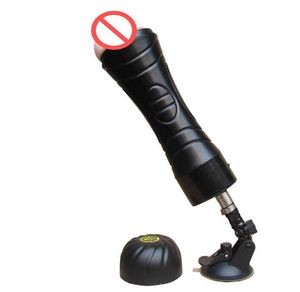 Sex Machine Attachment Tasse de Masturbation Masculine, Masturbateur Vagin Réaliste de Chatte de Poche, Jouet de Sexe Pour Les Hommes aiment les Accessoires de Machine 27 * 7.8cm DHL