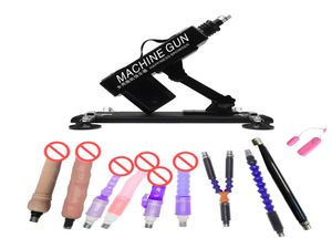 Sex Machine Automatische masturbatie Pumping Gun Vibrator Love Machines voor vrouwen en menusauukeuru Adapter Seksproducten8399893