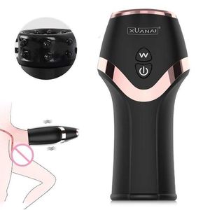 Sex Massager 12 Frequentie Automatische Masturbator Erotisch Masturbatieapparaat Klier- en Penisvibrator Usb-oplader voor volwassen mannen