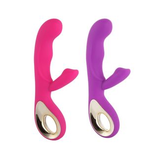 sex massager sex massagersex massagerUSB Oplaadbare konijnenvibrator Vrouwelijk masturbatiespeelgoed G-spot vibrerende stimulator Toverstaf Massager Seksspeeltje voor volwassenen