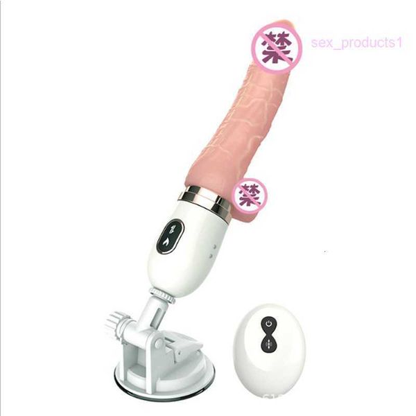 sex massagerTélécommande automatique télescopique éjection et insertion oeuf canon machine simulation pénis femelle masturbation produits sexuels pour adultes