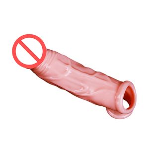 Sex massagerSex speelgoed Stimulators Volwassen Penis Extender Uitbreiding Herbruikbare Penis Sleeve Voor Mannen Uitbreiding Cockring Vertraging Koppels Product