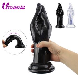 Sex Producten Fisting Dildo Anale Plug Zuiging Grote Hand Anale Gevulde Butt Plug Grote Penis Fist Masturbate Seksspeeltjes Dames Heren Y201118