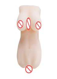 Produits sexuels Vaginas réalistes Mini Half Body Master Masturmateurs masturbateurs artificiels Vaginal Pocy Pocy Toy pour hommes B21861739194