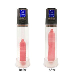 NXYSex pump juguetes Penis Extender Hombres Bomba Automática Dick Ampliación USB Recargable Bomba de vacío para pene bomba peniana juguetes sexuales adultos 1125