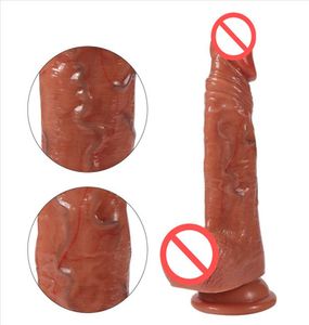 Seks realistische dildo's speelgoed dildo masturbator flexibele penis met sterke zuigbeker super stimulerend dildo erotisch speelgoed voor vrouwelijke 5490306